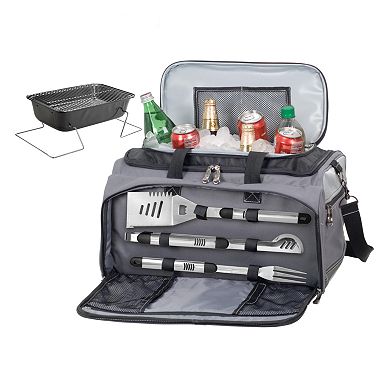 Georgia Bulldogs 6-pc. Charcoal Grill & Cooler Set