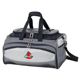 Louisville Cardinals 6 pc Charcoal Grill & Cooler Set
