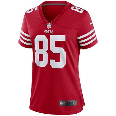 Women's Nike George Kittle Scarlet San Francisco 49ers Player Jersey