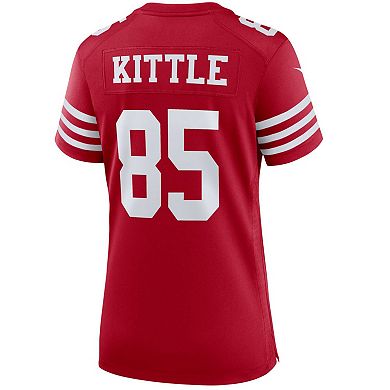 Women's Nike George Kittle Scarlet San Francisco 49ers Player Jersey