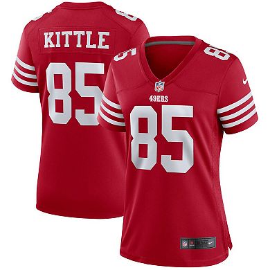 Women's Nike George Kittle Scarlet San Francisco 49ers Player Jersey