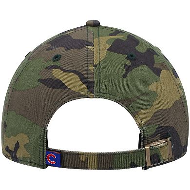 Men's '47 Camo Chicago Cubs Clean Up Adjustable Hat