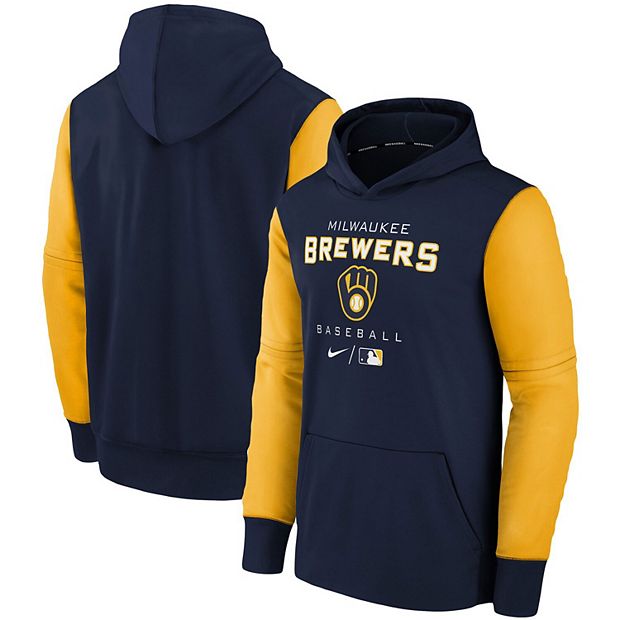 Blue Nike Milwaukee Brewers Hoodie! | SidelineSwap