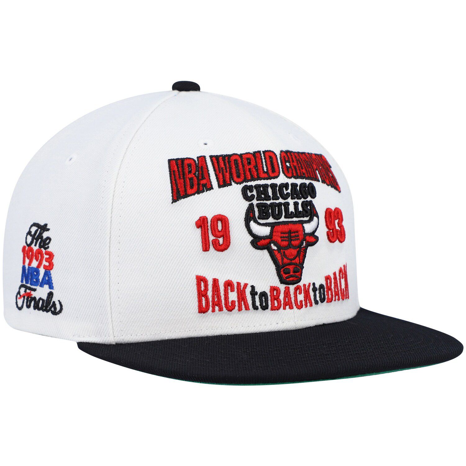 Men's Mitchell & Ness Chicago Bulls Cool Gray 3 Snapback Hat