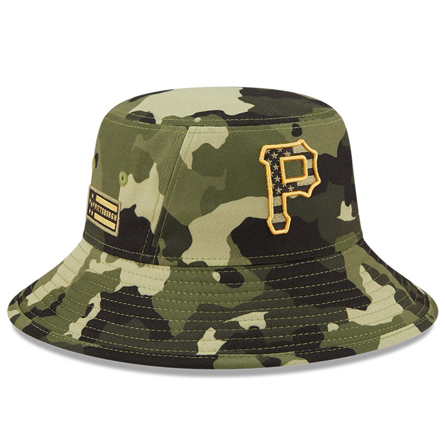 2021 Detroit Tigers Armed Forces Bucket Hat