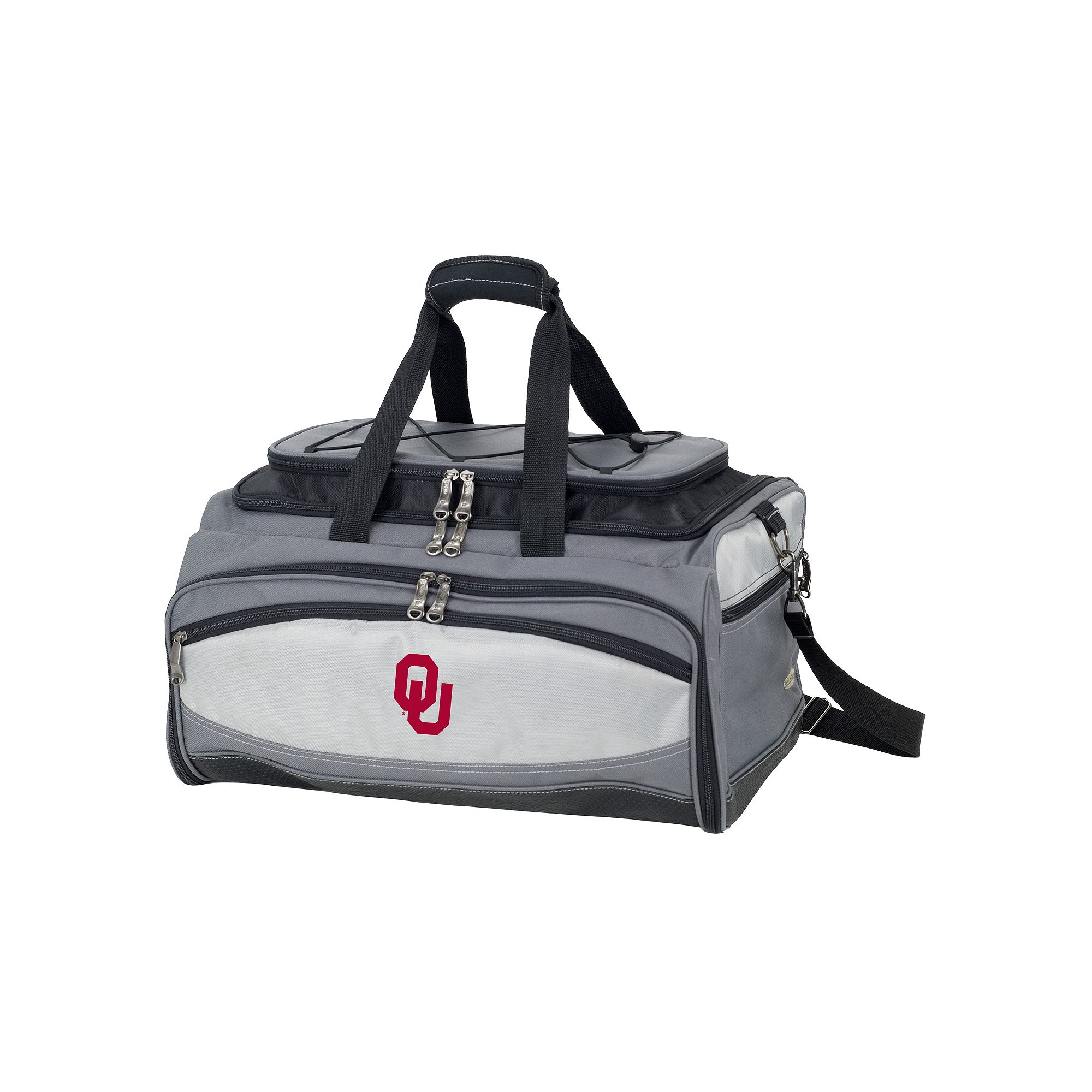 Oklahoma Sooners 6-pc. Grill & Cooler Set, Grey