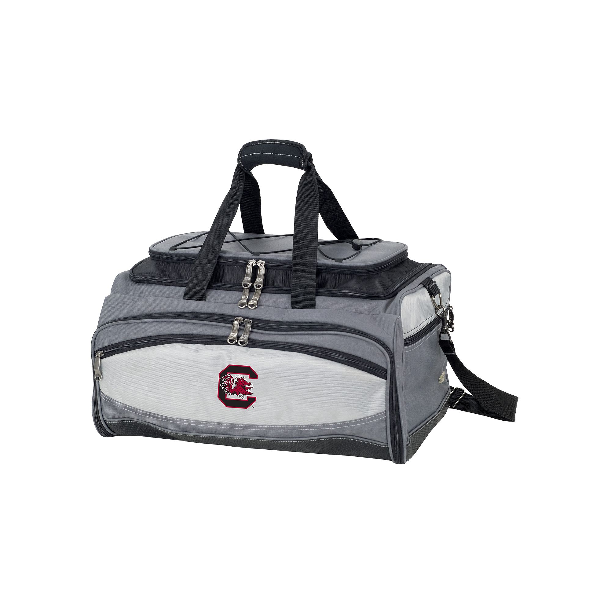 South Carolina Gamecocks 6-pc. Charcoal Grill & Cooler Set, Grey