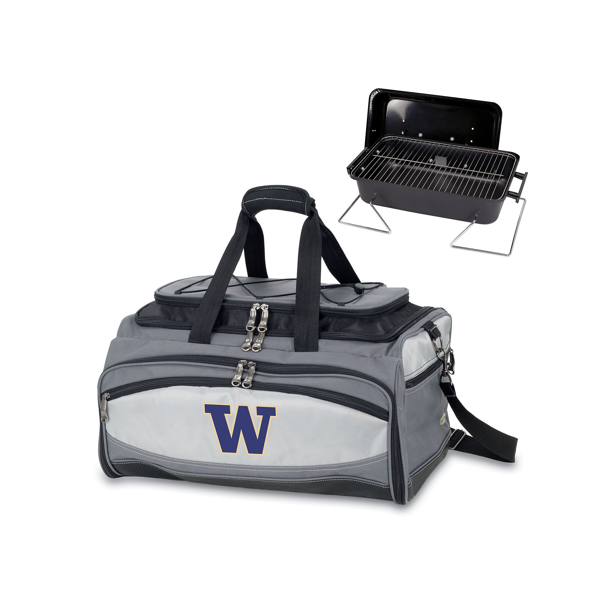 Washington Huskies 6-pc. Grill & Cooler Set, Grey