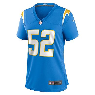 Women's Nike Khalil Mack Powder Blue Los Angeles Chargers Player Jersey