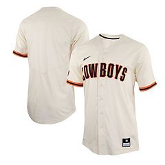 Men's Nike #50 Black Oklahoma State Cowboys Retro Replica