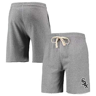 Men's Concepts Sport Gray Chicago White Sox Mainstream Terry Tri-Blend Shorts