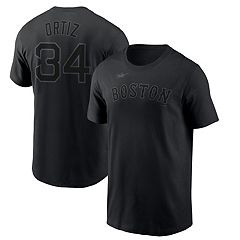 Nike Dri Fit BOSTON RED SOX NATION T-Shirt MLB Performance Baseball-Size M  Red