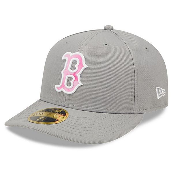 Men's New Era Gray Boston Red Sox 2022 Mother's Day On-Field Low