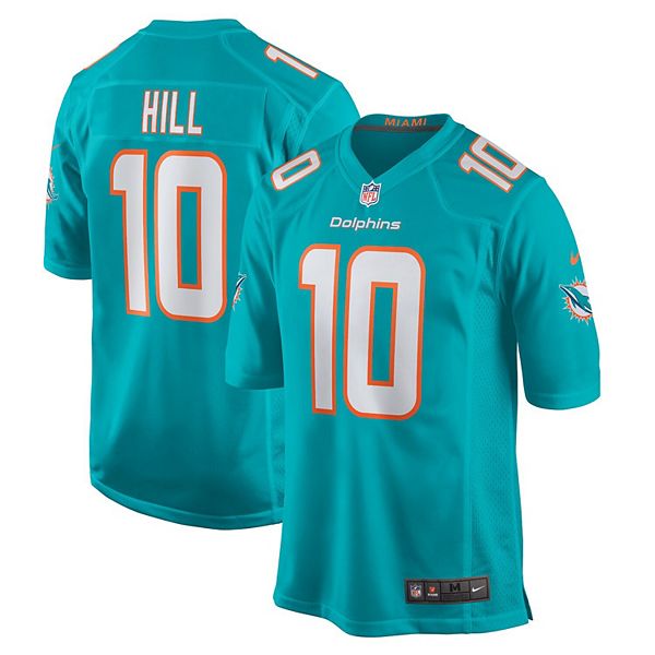 TEST JERSEY Miami Dolphins TYREEK HILL nfl #00 Jersey YOUTH KIDS BOYS  (L-LARGE)