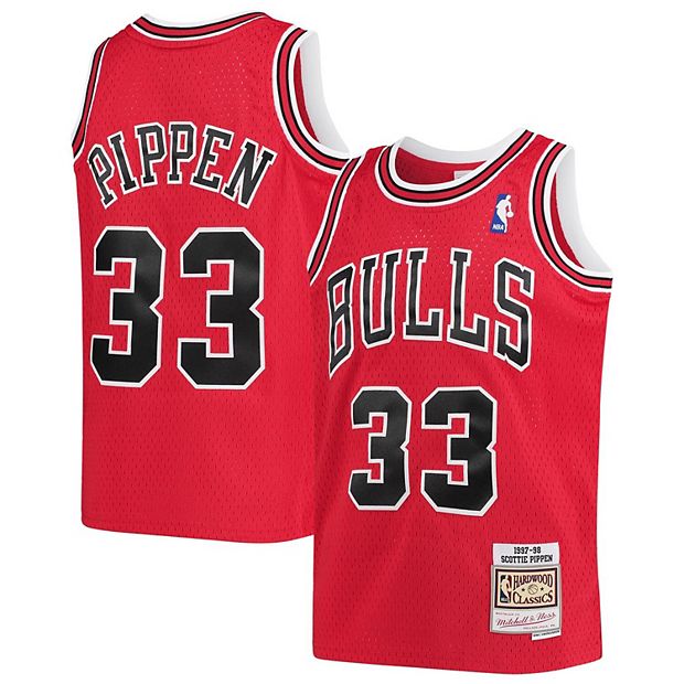 Mitchell & Ness Swingman Chicago Bulls Home 1997-98 Scottie Pippen Jersey, White