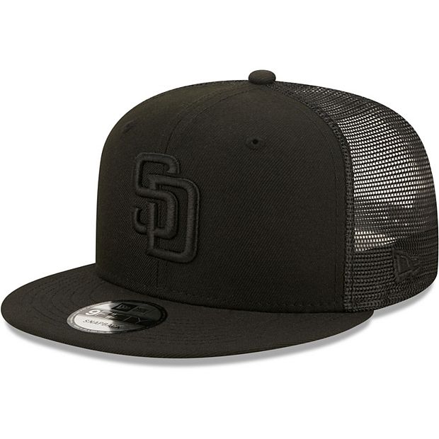 New Era San Diego Padres Black White Logo Snapback Cap 9fifty Limited  Edition