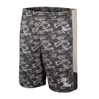 Men's Colosseum Camo Ole Miss Rebels OHT Military Appreciation Terminal Shorts