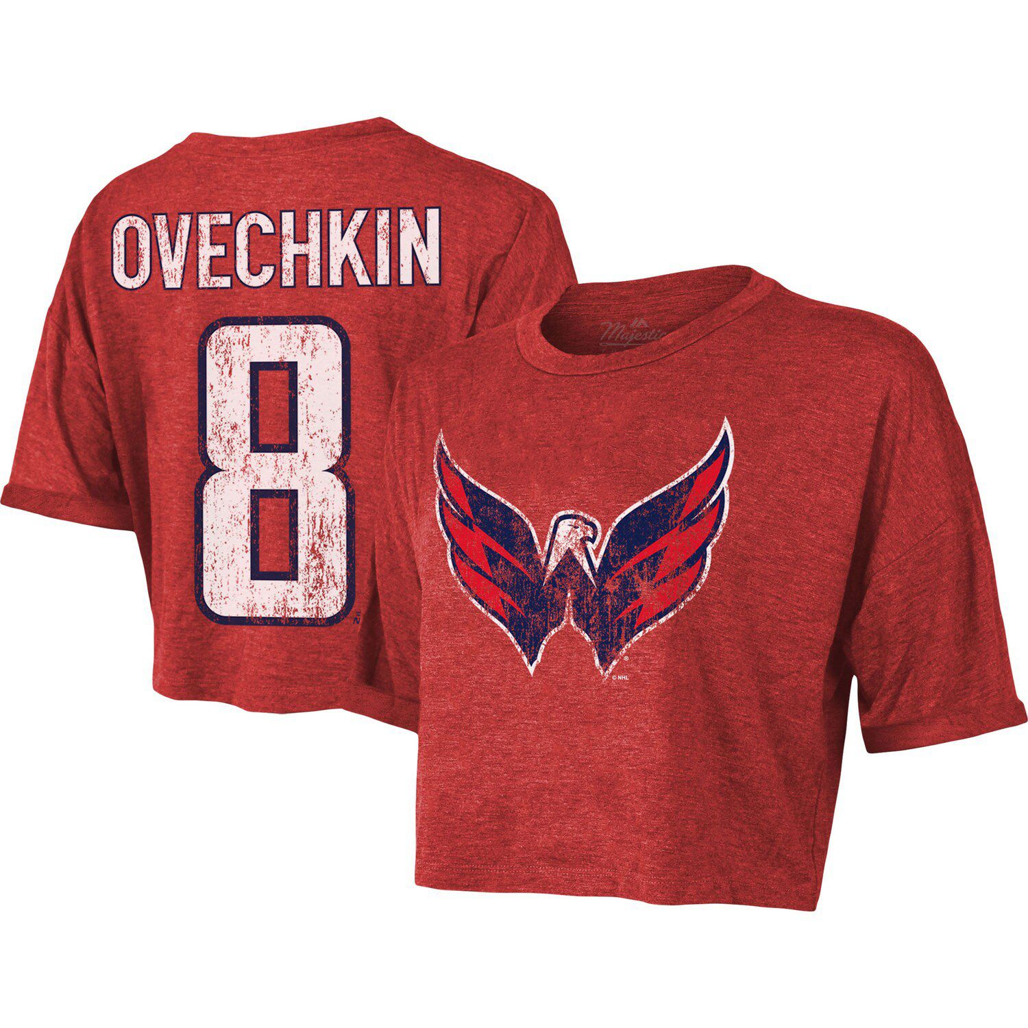 Men's Fanatics Branded Alexander Ovechkin Red Washington Capitals Big &  Tall Captain Patch Name & Number T-Shirt 