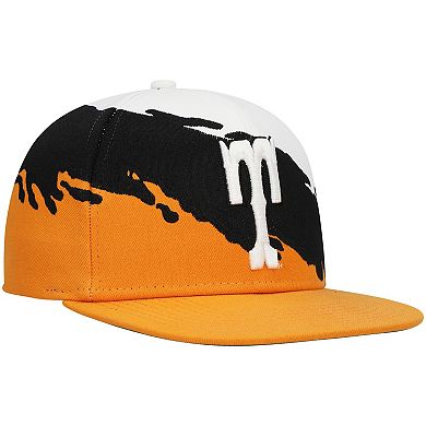 Men's Mitchell & Ness Tennessee Orange/White Tennessee Volunteers Paintbrush Snapback Hat