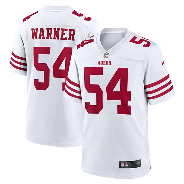 Infant San Francisco 49ers Fred Warner Nike Scarlet Game Jersey