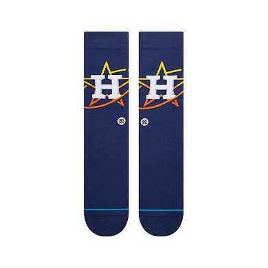 Men's Stance Navy Houston Astros 2022 City Connect Crew Socks