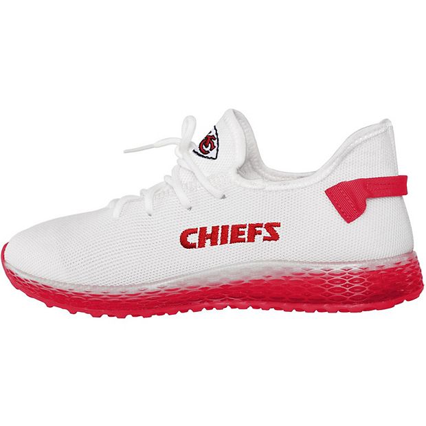 Kansas City Chiefs NFL Mens Gradient Midsole White Sneakers