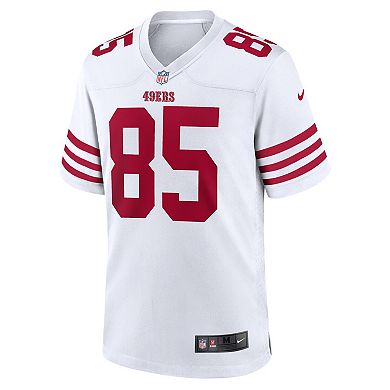 Men's Nike George Kittle White San Francisco 49ers Player Game Jersey