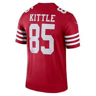 Men's Nike George Kittle Scarlet San Francisco 49ers Legend Jersey