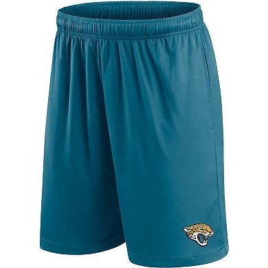 Men's Fanatics Branded Teal Jacksonville Jaguars Primary Logo Shorts