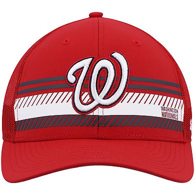 Men's '47 Red Washington Nationals Cumberland Trucker Snapback Hat