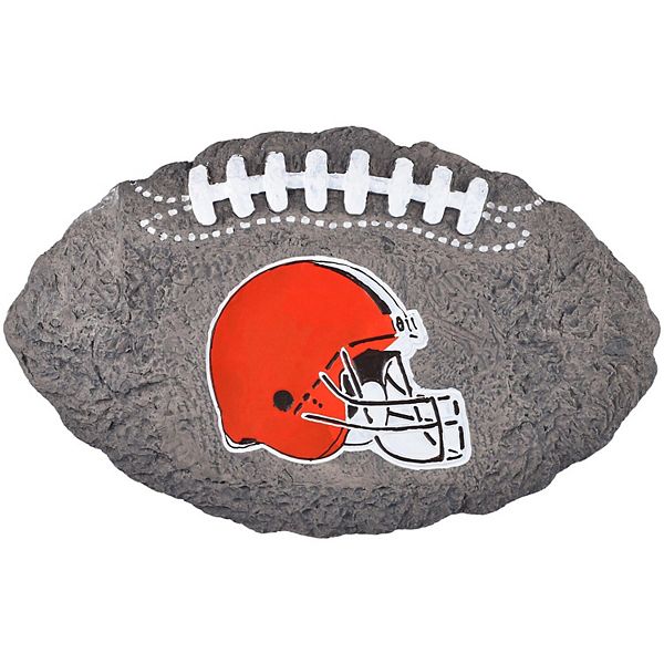 FOCO Cleveland Browns Ball Garden Stone