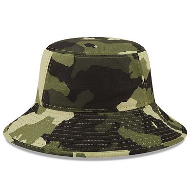 Men's New Era Camo San Francisco Giants 2022 Armed Forces Day Bucket Hat