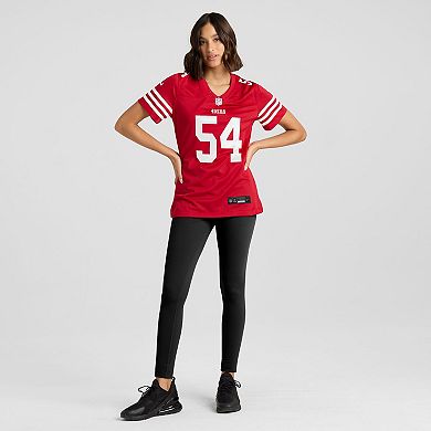 Women's Nike Fred Warner Scarlet San Francisco 49ers Player Jersey