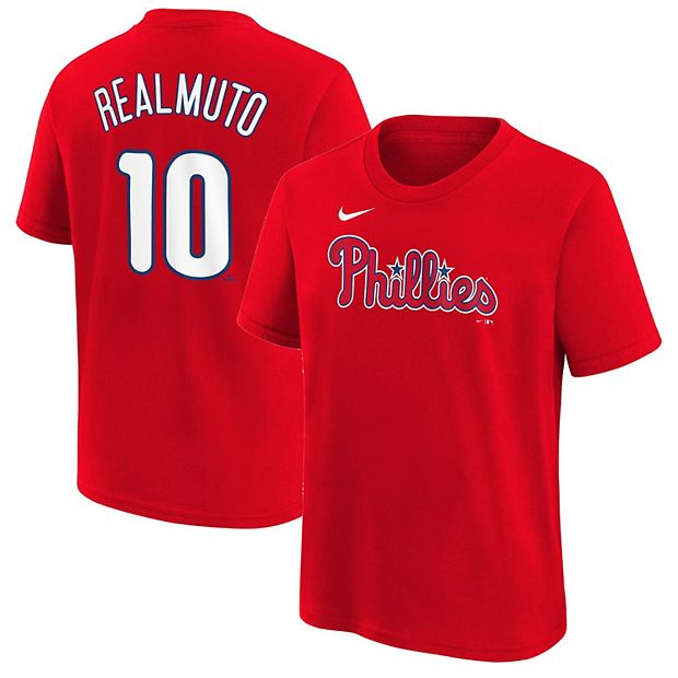 Toddler Nike J.T. Realmuto Red Philadelphia Phillies Player Name & Number T- Shirt