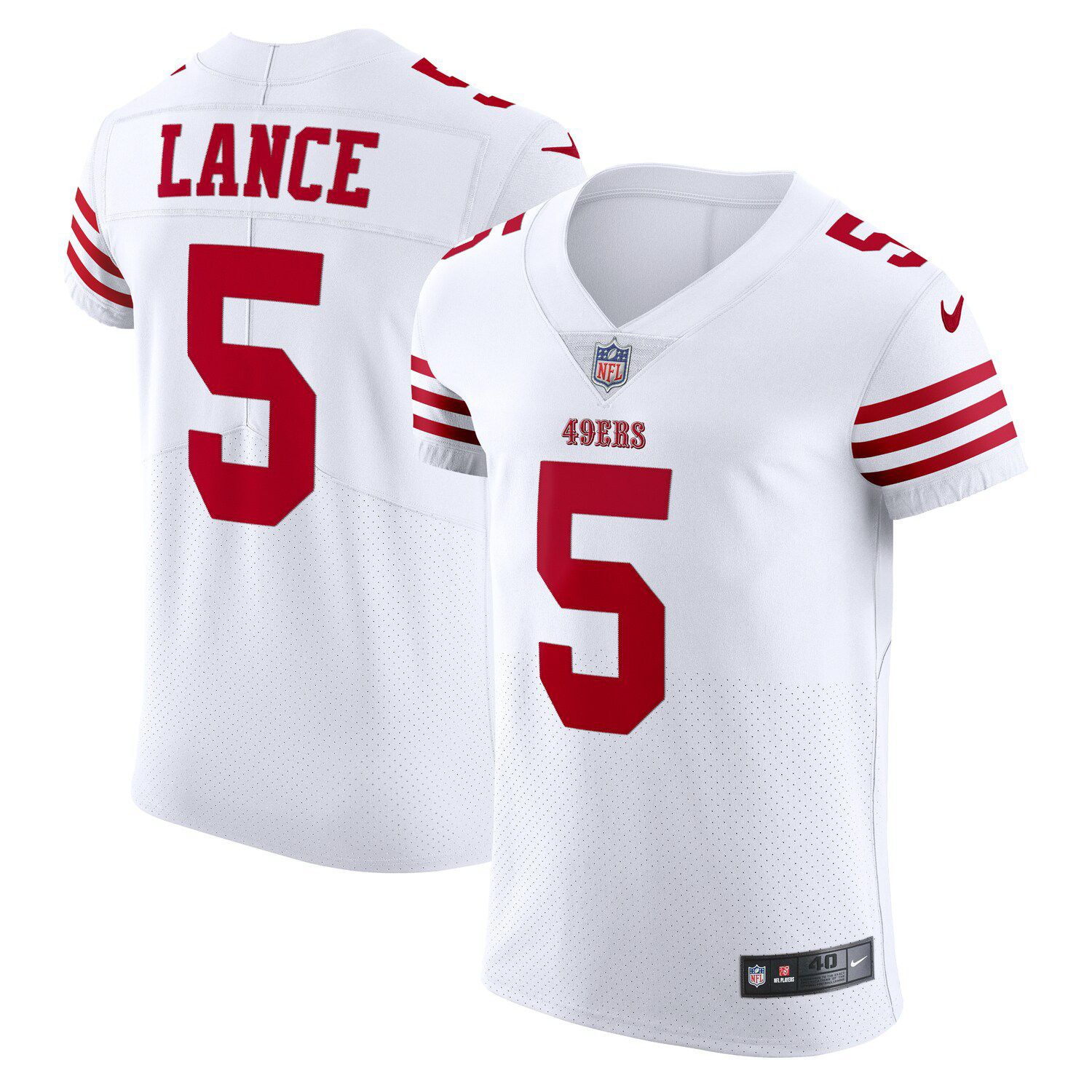 Trey Lance White Jersey