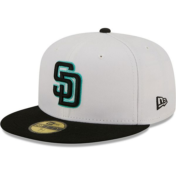 San Diego Padres New Era Icon Color Pack 59FIFTY Fitted Hat - Turquoise