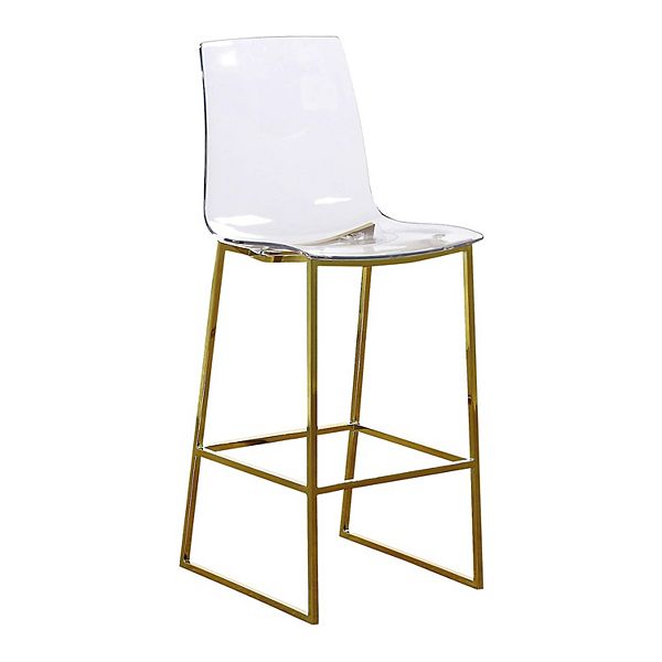 Acrylic gold bar discount stools