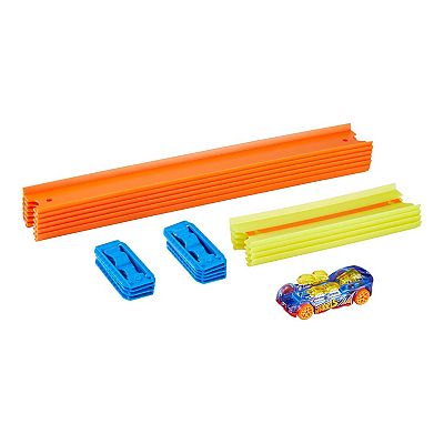 Mattel Hot Wheels Track Builder Unlimited Basic Track Pack Set with Die Cast Car