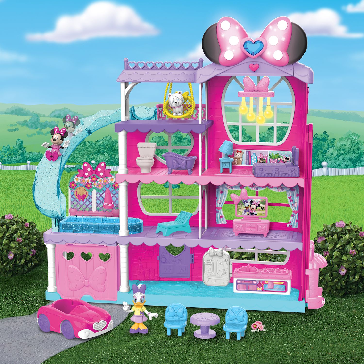 Disney Junior Minnie Mouse Ultimate Mansion Playset By Just Play   5795903 ALT5