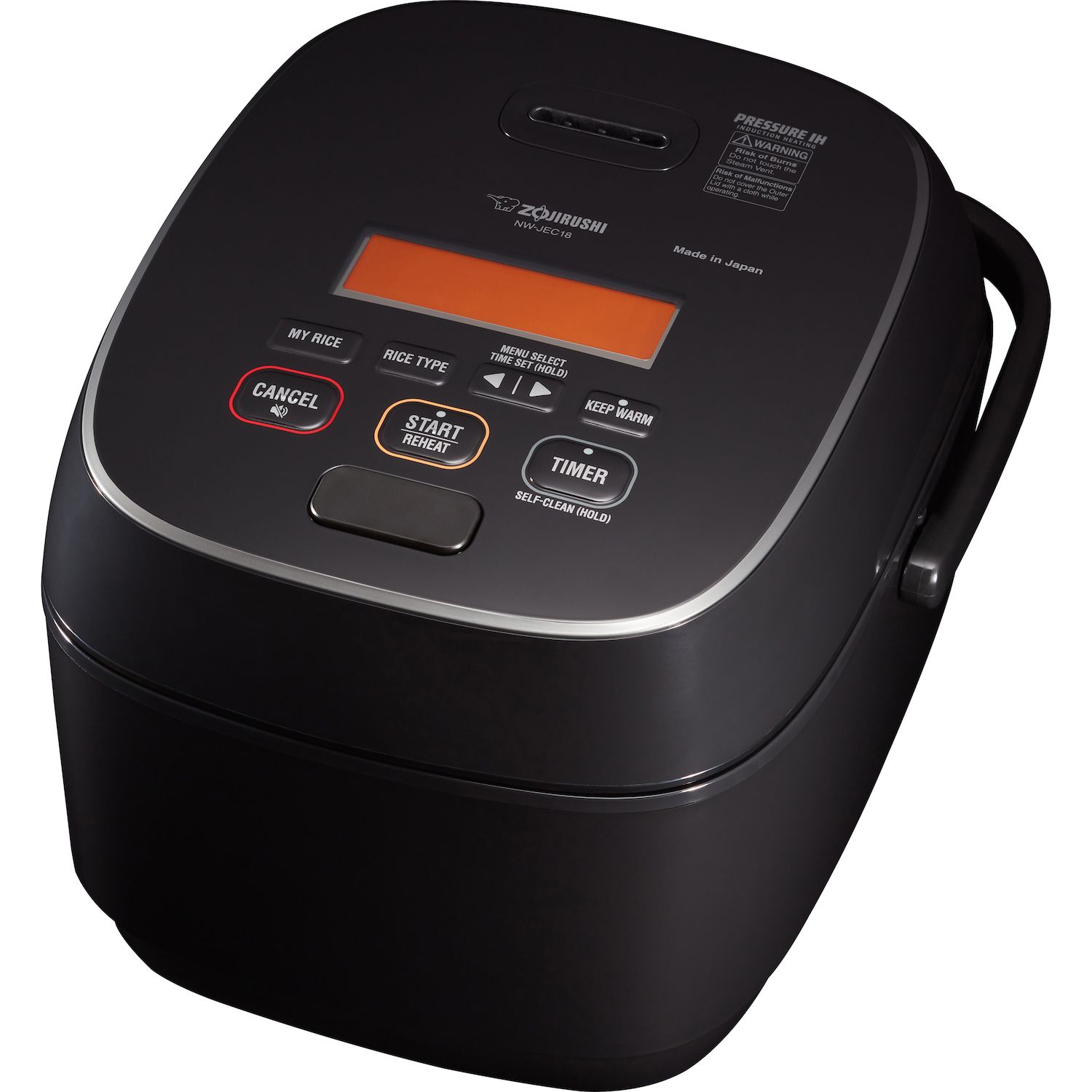 CUCKOO 3-Cup Twin Pressure Induction Rice Cooker & Warmer