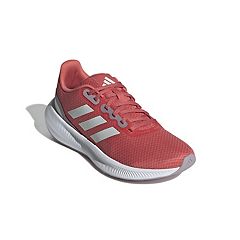 Women's red adidas running hot sale shoes