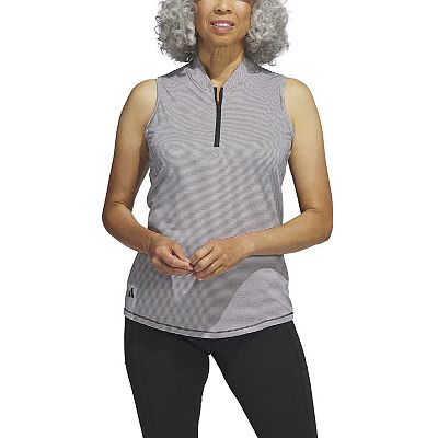 Women's adidas Ottoman Sleeveless Golf Polo