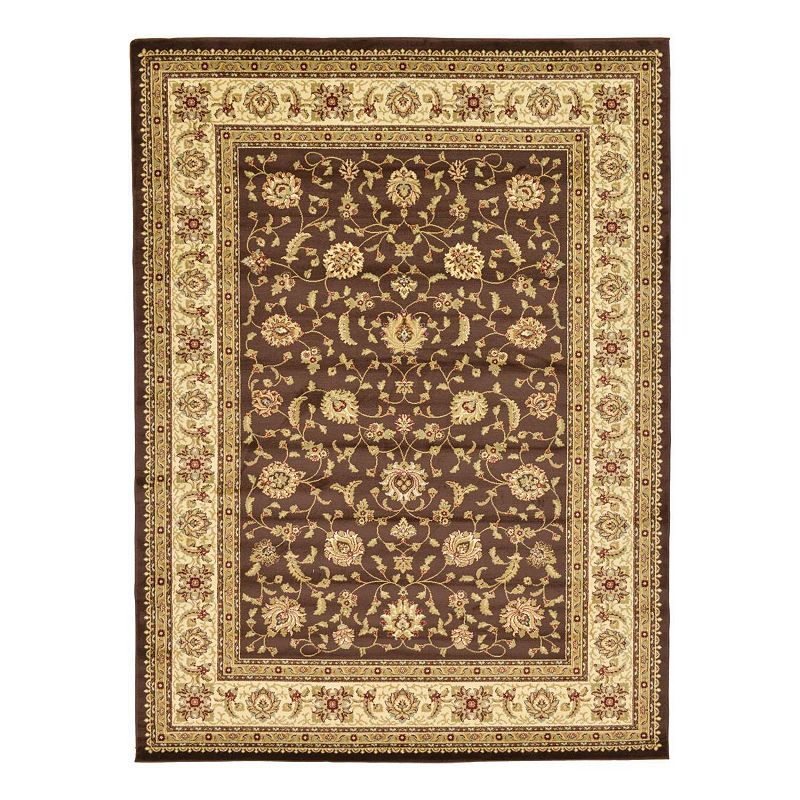 Unique Loom St. Louis Voyage Rug, Brown, 8X11 Ft