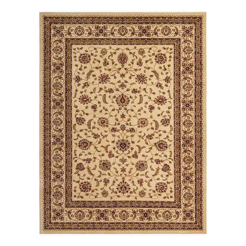 Unique Loom St. Louis Voyage Rug, White, 10Ft Sq