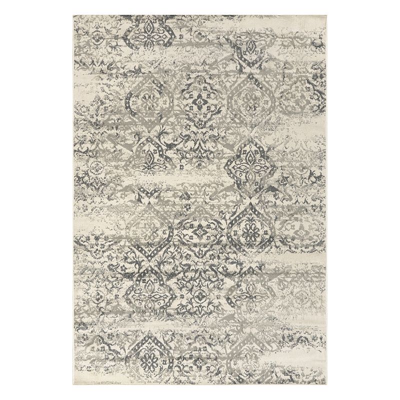 nuLOOM Vintage Freja Area Rug, Grey, 10X14 Ft