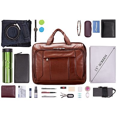 McKleinUSA River West Leather Laptop Case