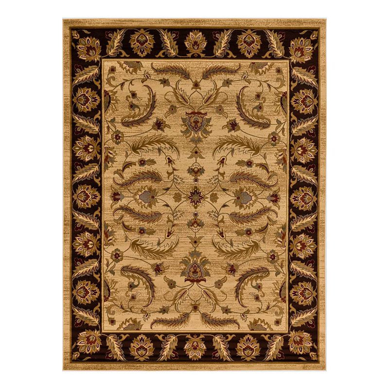 Unique Loom Hickory Voyage Rug, White, 10Ft Sq