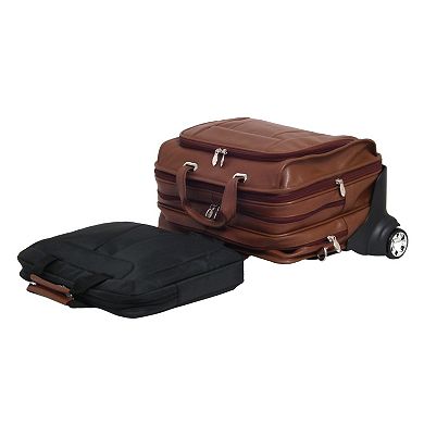 McKlein West Town Wheeled Laptop Case