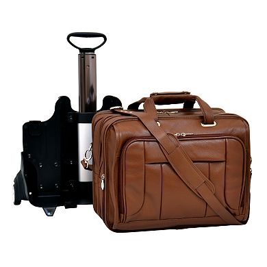 McKlein West Town Wheeled Laptop Case