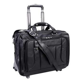 McKlein West Town Wheeled Laptop Case